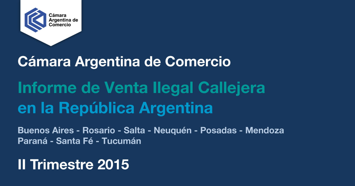 En este momento estás viendo Informe de venta ilegal callejera en la República Argentina